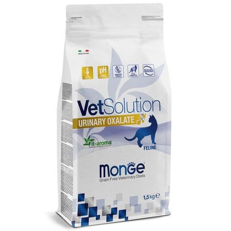 Monge VetSolution Cat Urinary Oxalate сухой корм для кошек, диетический, при МКБ - 1,5 кг