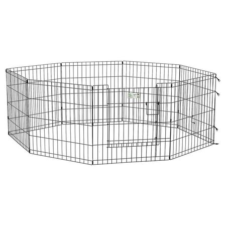 MidWest вольер Life Stages 8 панелей с дверью-MAXLock черный 61х61 см 6071₽