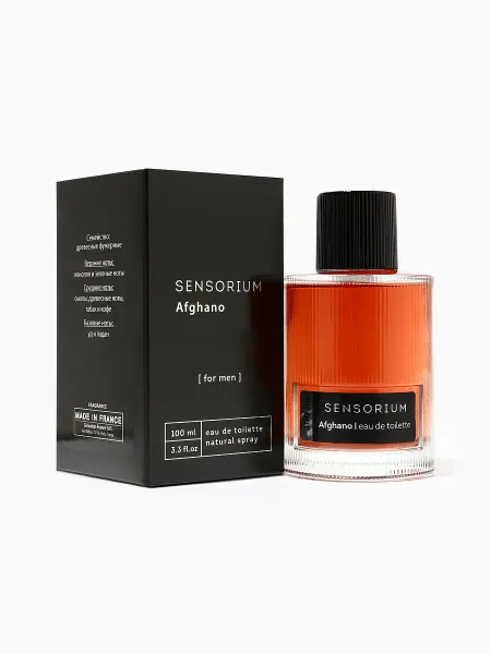 Туалетная вода мужская sensorium afghano, 100 мл