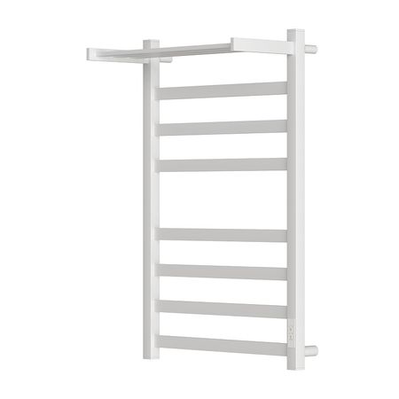 Электрический полотенцесушитель Reflexion Мохаве плюс 80х50 RXT078050WH с полкой цвет Белый матовый 18160₽