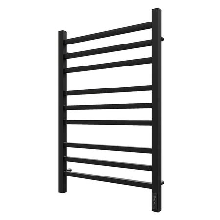 Электрический полотенцесушитель Reflexion Сонора 80х50 RXT058050BL цвет Черный матовый 15770₽