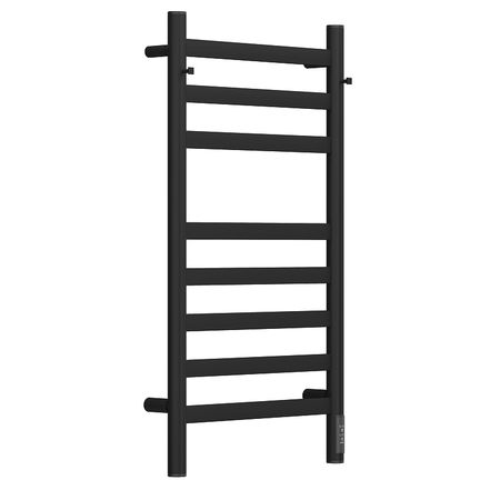 Электрический полотенцесушитель Reflexion Лут 80х40 RXT048040BL цвет Черный матовый
