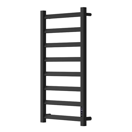 Электрический полотенцесушитель Reflexion Атакама 80х40 RXT088040BL цвет Черный матовый 14765₽