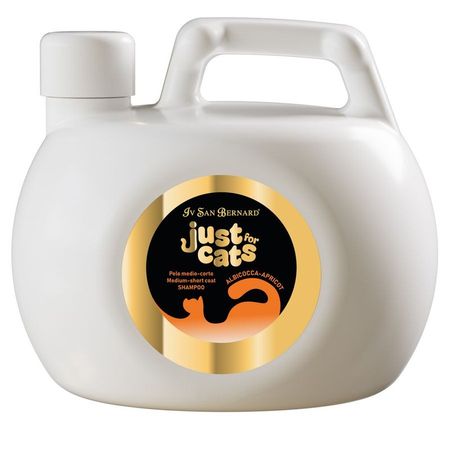 Iv San Bernard Just for cats Apricot шампунь для кошек для короткой и средней шерсти с абрикосом - 1 л 2264₽
