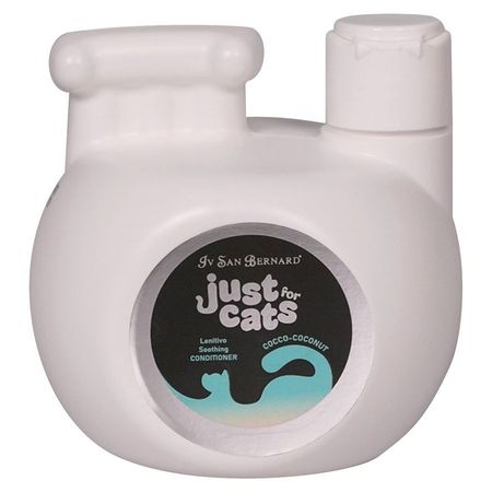 Iv San Bernard Just for cats Coconut успокаивающий кондиционер для кошек для любого типа шерсти с кокосом - 300 мл 1430₽