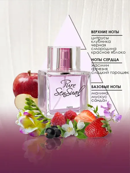 Парфюмерная вода для женщин "Pure Sensual" women EDP 100 мл