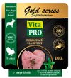 Корм консервированный для собак Vita Pro GOLD series Superpremium с чувствительным пищеварением паштет с индейкой