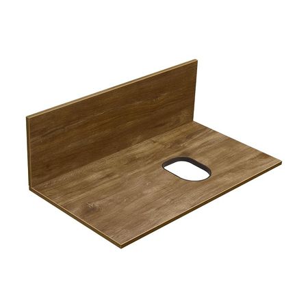 Столешница под раковину Aquaton Мишель 80 1A277003MIDR0 с панелью Дуб рустикальный 3158₽