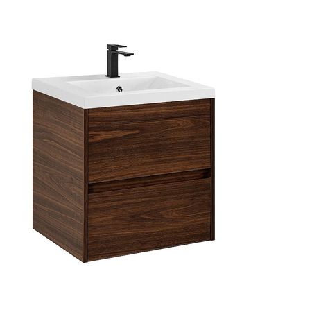 Тумба под раковину Art Max Family M 50 Family-M-500-2C-SO-BO подвесная цвет Дуб бурбон 26068₽