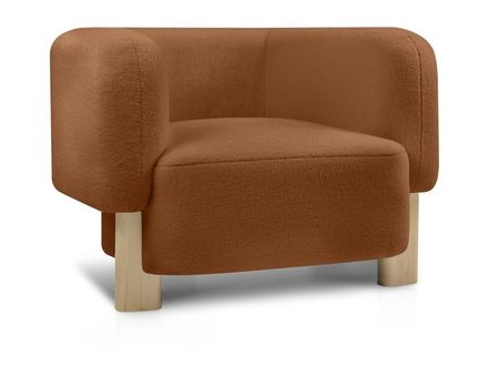 Кресло divanru Арклоу Мех Терракотовый 36990₽