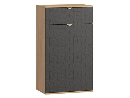 Обувница divanru Монблан 63x110 Ритм Графитовый 16990₽