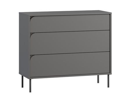 Комод divanru Блест 102x87 Графитовый 21290₽