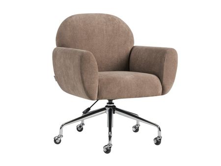 Офисное кресло divanru Шерман Велюр ЛаттеХром 18990₽