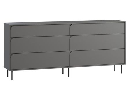 Комод divanru Блест 200x87 Графитовый 33990₽
