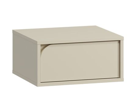 Тумба прикроватная подвесная divanru Блест 45x22 Светло-бежевый 5990₽