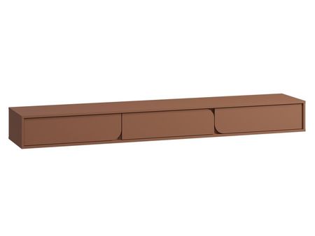 ТВ-тумба подвесная divanru Блест 209x22 Терракотовый 16990₽