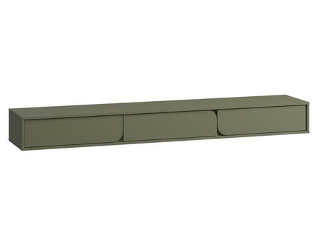 ТВ-тумба подвесная divanru Блест 209x22 Оливковый 16990₽
