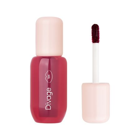 Тинт для губ DIVAGE KISS &amp; STAY с глянцевым финишем тон 06 Deep lilac