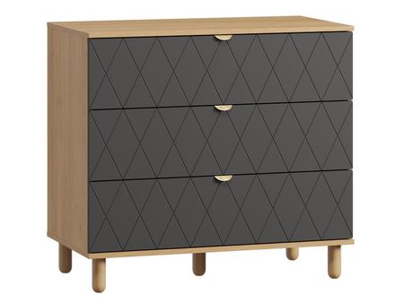 Комод divanru Теджонс 93x85 Ромб Графитовый 19990₽