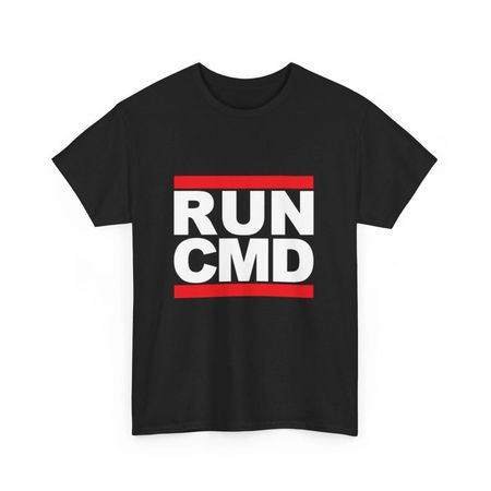 Run Cmd T-Shirt L