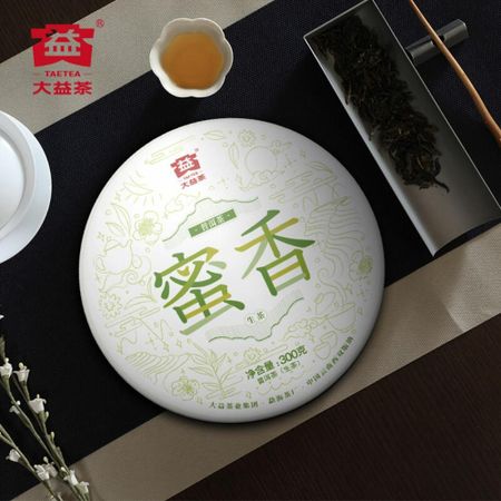 TAETEA Menghai Dayi Mi Xiang Organic Pu er Tea Cake 300g