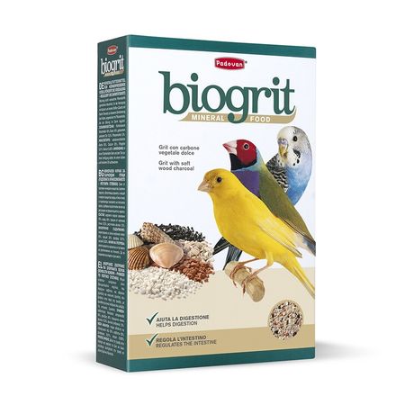 Padovan Biogrit минеральная добавка для декоративных птиц био-песок - 700 г 418₽