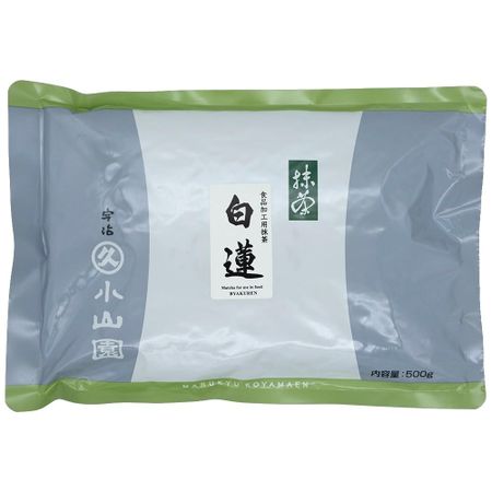 Byakuren Matcha for 500g Aluminum Bag [Marukyu Koyamaen] (White Lotus) Processing,