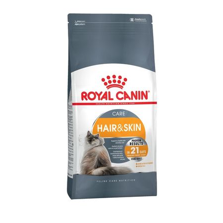 Royal Canin Hair  &amp; Skin Care сухой корм для взрослых кошек с проблемной шерстью и чувствительной кожей - 2 кг