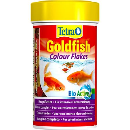 Tetra Goldfish Colour корм для улучшения окраса золотых рыб в хлопьях