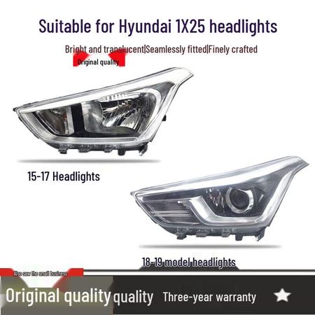 IX25 15-18 Передняя фара Светильник Абажур 15-17 Low Config, Right (Brand Factory)