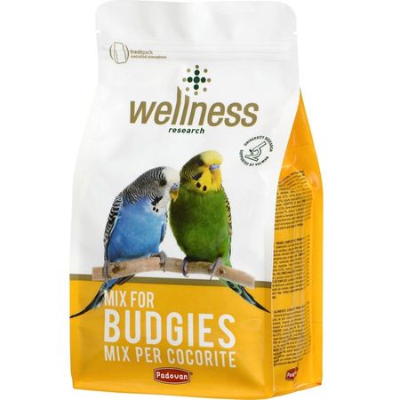 Padovan Wellness Mix для волнистых попугаев, полнорационный