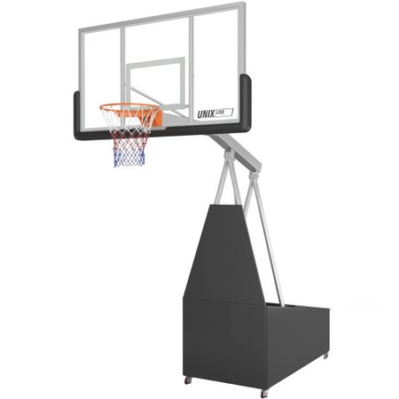 Баскетбольная стойка UNIX Line B-Stand-TG PRO BSTSFPPR305_72TGBK