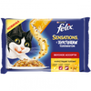 Sensations с хрустящей начинкой, мясо пауч 3х85г + топпинг НАБОР