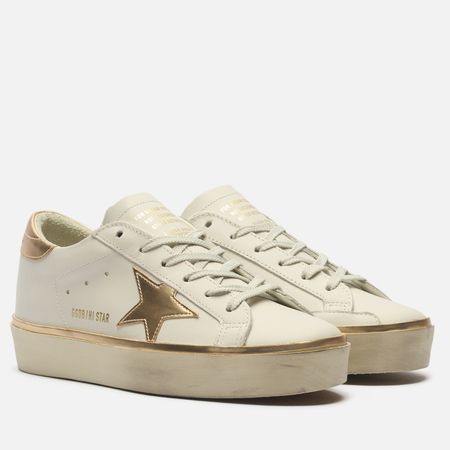 Женские кроссовки Golden Goose Hi Star Laminated Bio Based Star