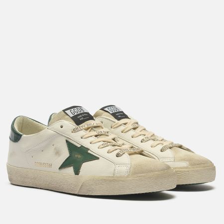 Мужские кроссовки Golden Goose Super-Star Leather Star