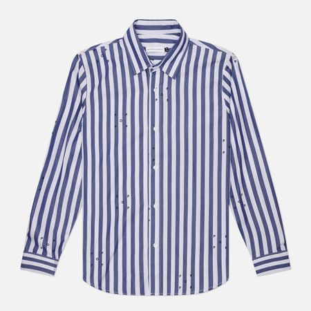 Мужская рубашка Pop Trading Company Logos Stripe
