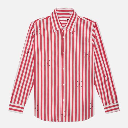Мужская рубашка Pop Trading Company Logos Stripe