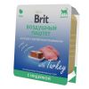 Brit Premium полнорационный влажный корм для кошек с чувствительным пищеварением, воздушный паштет с индейкой, в ламистерах