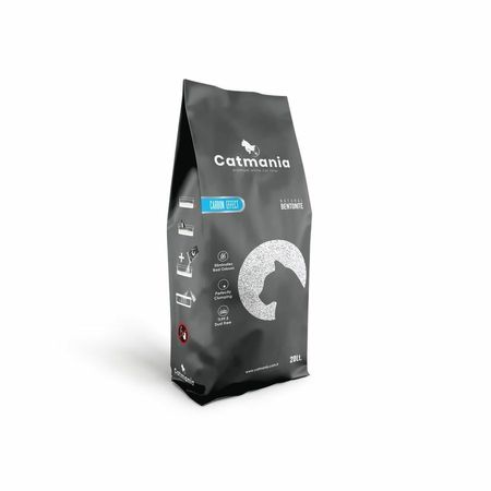 Catmania Carbon Effect наполнитель для кошачьего туалета с добавлением активированного угля
