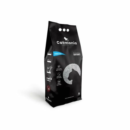 Catmania Carbon Effect наполнитель для кошачьего туалета с добавлением активированного угля