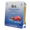 Brit Premium полнорационный влажный корм для котят, воздушный паштет с телятиной, в ламистерах
