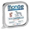 Monge Dog Monoprotein Solo полнорационный влажный корм для собак, беззерновой, паштет с ягненком, в ламистерах