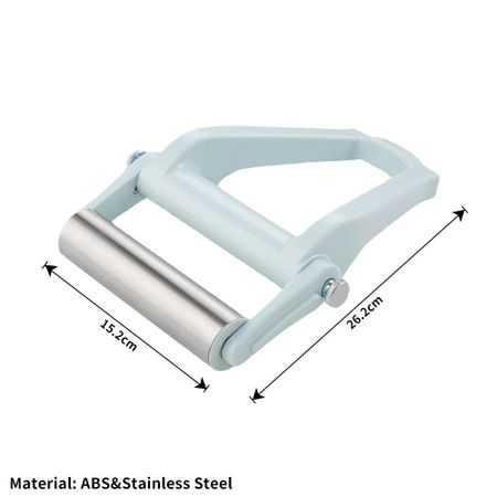 Foldable Rolling Pin Stianless Steel Dough Roller Docker Pastry Pizza Roller Docker Kitchen Gadget