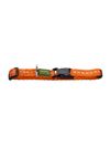 Ошейник Hunter для собак Tripoli Vario Basic XS-S, 20-30 см, светоотражающий, нейлон, оранжевый