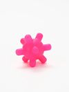 Игрушка для собак с пищалкой «Мячик, шипы», 5 см, фуксия