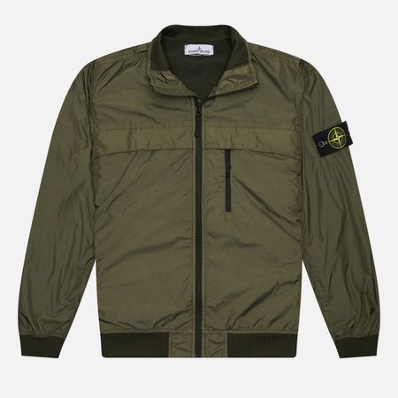 Мужская куртка ветровка Stone Island Garment Dyed Crinkle Reps R-NY