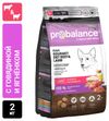 Корм сухой для собак всех пород ProBalance с говядиной и индейкой