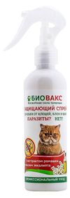 Спрей от блох и клещей для кошек БиоВакс Паразиты нет