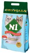 Наполнитель для кошачьего туалета N1 Crystals Силикагель Китай, 12,5 л
