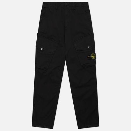 Мужские брюки Stone Island Stretch Organic Cotton Twill Cargo Loose